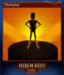 Series 1 - Card 8 of 8 - Rockstar