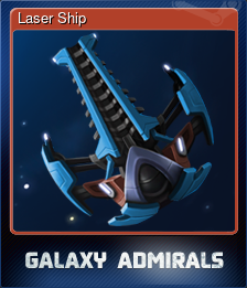 Series 1 - Card 2 of 9 - Laser Ship