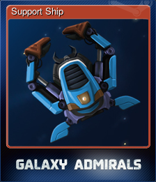 Series 1 - Card 1 of 9 - Support Ship