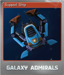 Series 1 - Card 1 of 9 - Support Ship