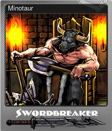 Series 1 - Card 7 of 9 - Minotaur