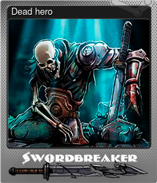 Series 1 - Card 9 of 9 - Dead hero