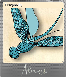 Series 1 - Card 6 of 9 - Dragon-fly
