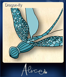 Series 1 - Card 6 of 9 - Dragon-fly