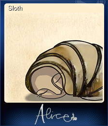 Series 1 - Card 8 of 9 - Sloth