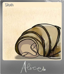 Series 1 - Card 8 of 9 - Sloth