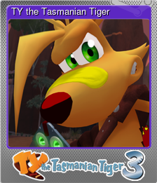 Series 1 - Card 1 of 7 - TY the Tasmanian Tiger