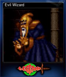 Series 1 - Card 5 of 5 - Evil Wizard