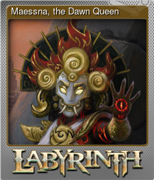 Series 1 - Card 4 of 6 - Maessna, the Dawn Queen