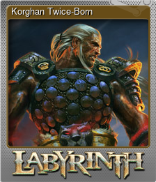 Series 1 - Card 1 of 6 - Korghan Twice-Born