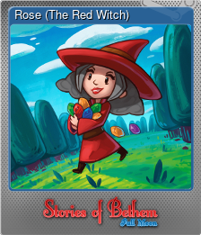 Series 1 - Card 1 of 6 - Rose (The Red Witch)