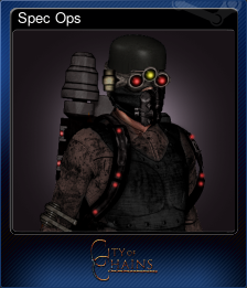 Series 1 - Card 6 of 7 - Spec Ops