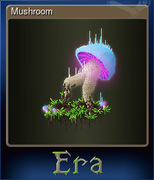 Series 1 - Card 1 of 5 - Mushroom