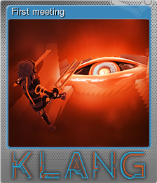 Series 1 - Card 12 of 15 - First meeting