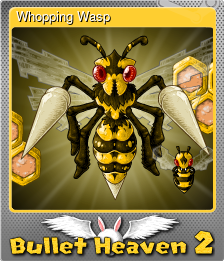 Series 1 - Card 5 of 9 - Whopping Wasp