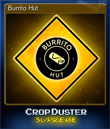 Series 1 - Card 1 of 9 - Burrito Hut