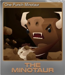 Series 1 - Card 1 of 7 - One Punch Minotaur