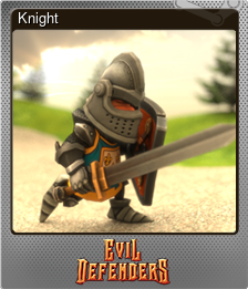 Series 1 - Card 4 of 9 - Knight