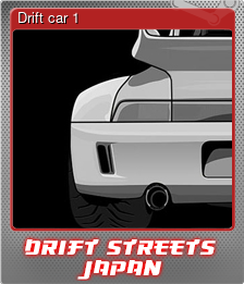 Series 1 - Card 1 of 5 - Drift car 1