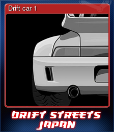 Series 1 - Card 1 of 5 - Drift car 1