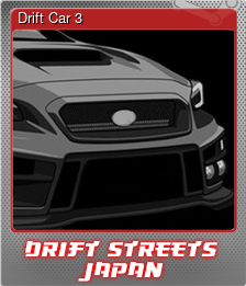 Series 1 - Card 3 of 5 - Drift Car 3