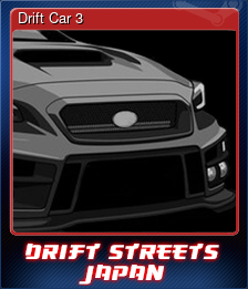 Series 1 - Card 3 of 5 - Drift Car 3