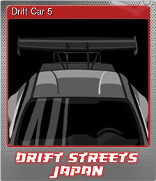Series 1 - Card 5 of 5 - Drift Car 5