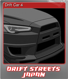 Series 1 - Card 4 of 5 - Drift Car 4