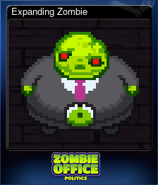 Series 1 - Card 5 of 5 - Expanding Zombie