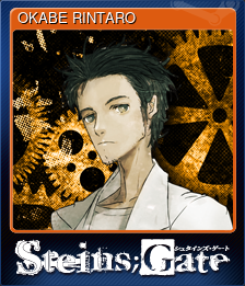 Series 1 - Card 7 of 8 - OKABE RINTARO