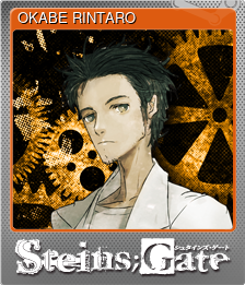 Series 1 - Card 7 of 8 - OKABE RINTARO