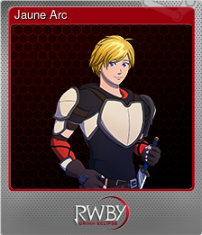 Series 1 - Card 5 of 8 - Jaune Arc