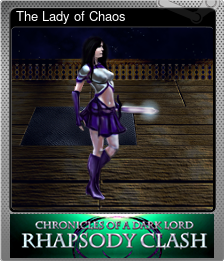 Series 1 - Card 1 of 10 - The Lady of Chaos