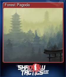 Series 1 - Card 5 of 8 - Forest Pagoda