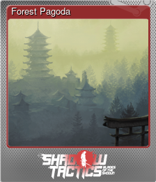 Series 1 - Card 5 of 8 - Forest Pagoda