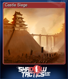 Series 1 - Card 8 of 8 - Castle Siege