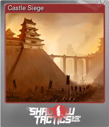 Series 1 - Card 8 of 8 - Castle Siege