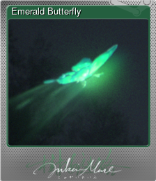 Series 1 - Card 12 of 15 - Emerald Butterfly