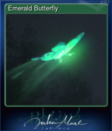 Series 1 - Card 12 of 15 - Emerald Butterfly