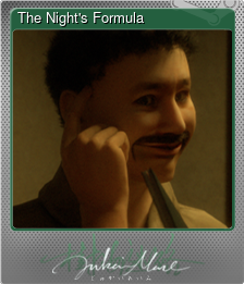 Series 1 - Card 3 of 15 - The Night's Formula