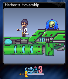 Series 1 - Card 7 of 7 - Herbert's Hovership