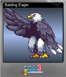 Series 1 - Card 4 of 7 - Balding Eagle