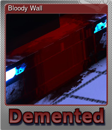 Series 1 - Card 2 of 5 - Bloody Wall