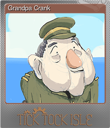 Series 1 - Card 4 of 10 - Grandpa Crank