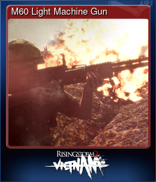 M60 Light Machine Gun