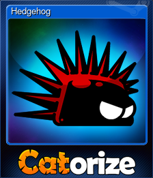 Series 1 - Card 2 of 5 - Hedgehog