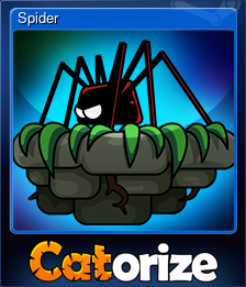 Series 1 - Card 5 of 5 - Spider