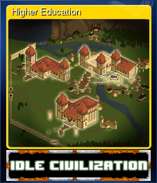 Series 1 - Card 4 of 5 - Higher Education