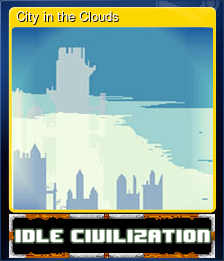 Series 1 - Card 5 of 5 - City in the Clouds