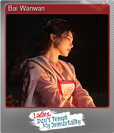 Series 1 - Card 6 of 6 - Bai Wanwan